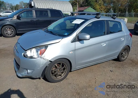 2014 Mitsubishi Mirage Es from USA, damaged, VIN ML32A4HJ2EH012060